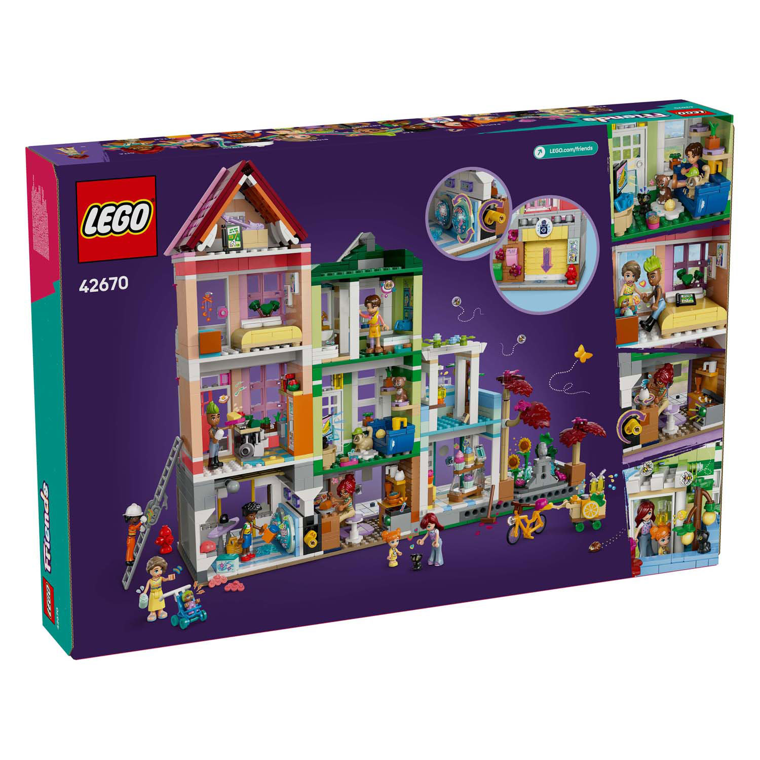 LEGO Friends 42670 Appartements et boutiques de Heartlake City