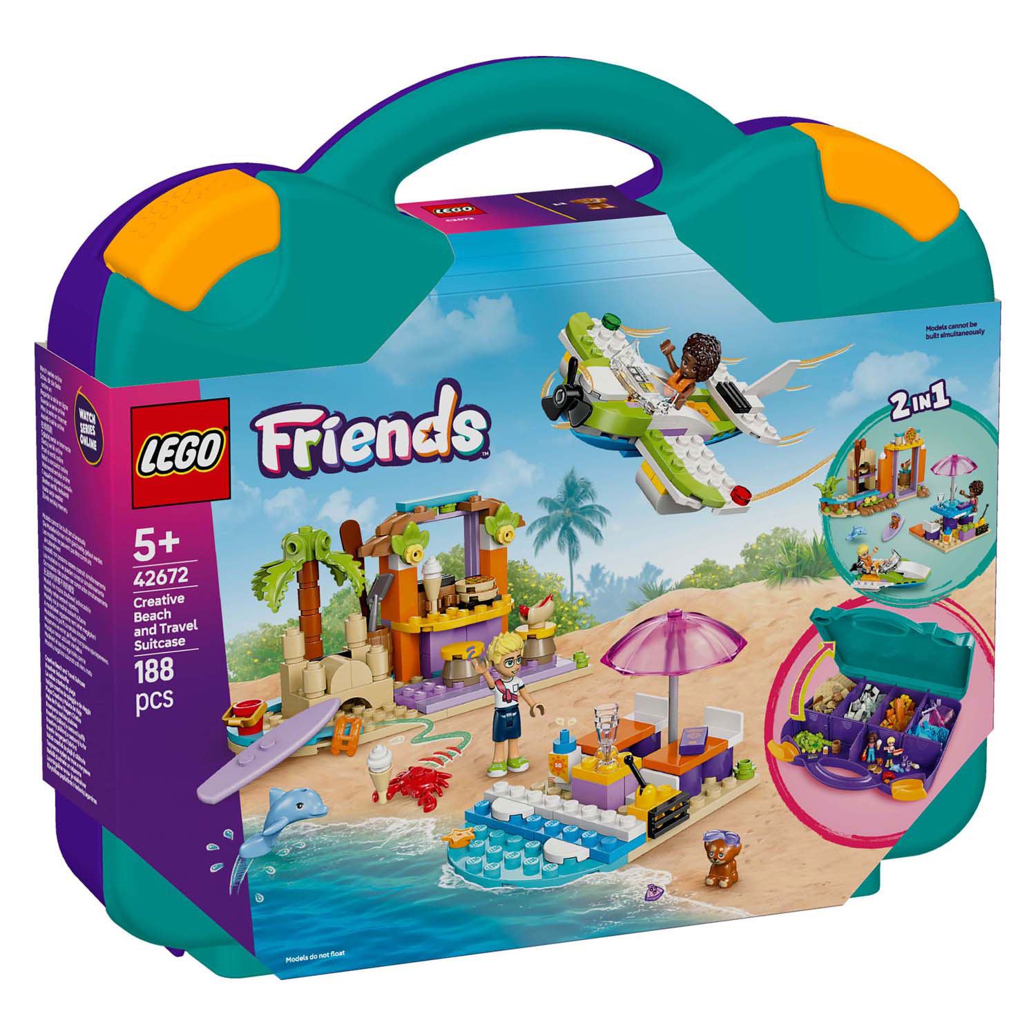 LEGO Friends 42672 Creatieve Strandkoffer