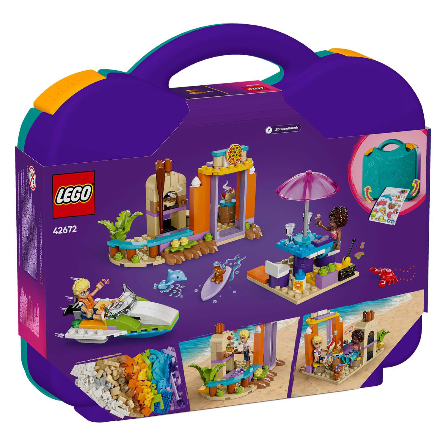 LEGO Friends 42672 Creatieve Strandkoffer