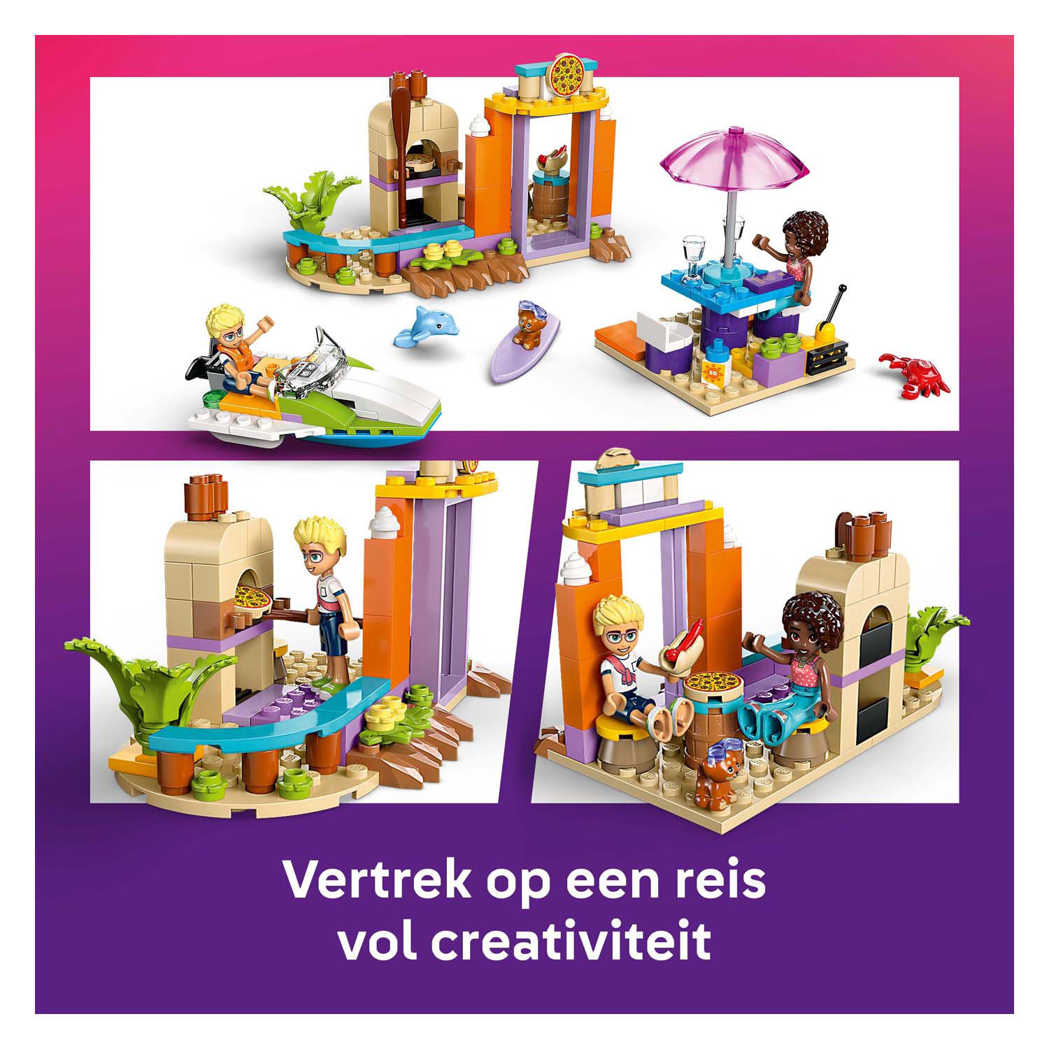 LEGO Friends 42672 Creatieve Strandkoffer