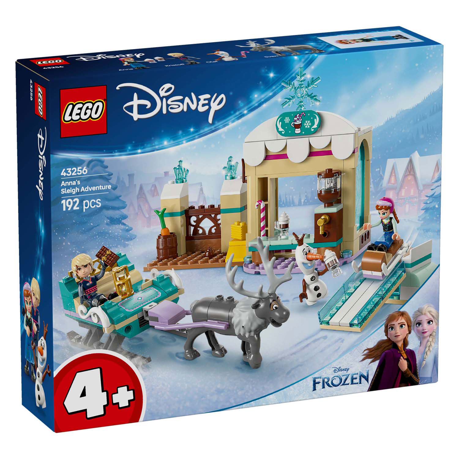 LEGO Disney Prinses 43256 Anna's Slee-Avontuur