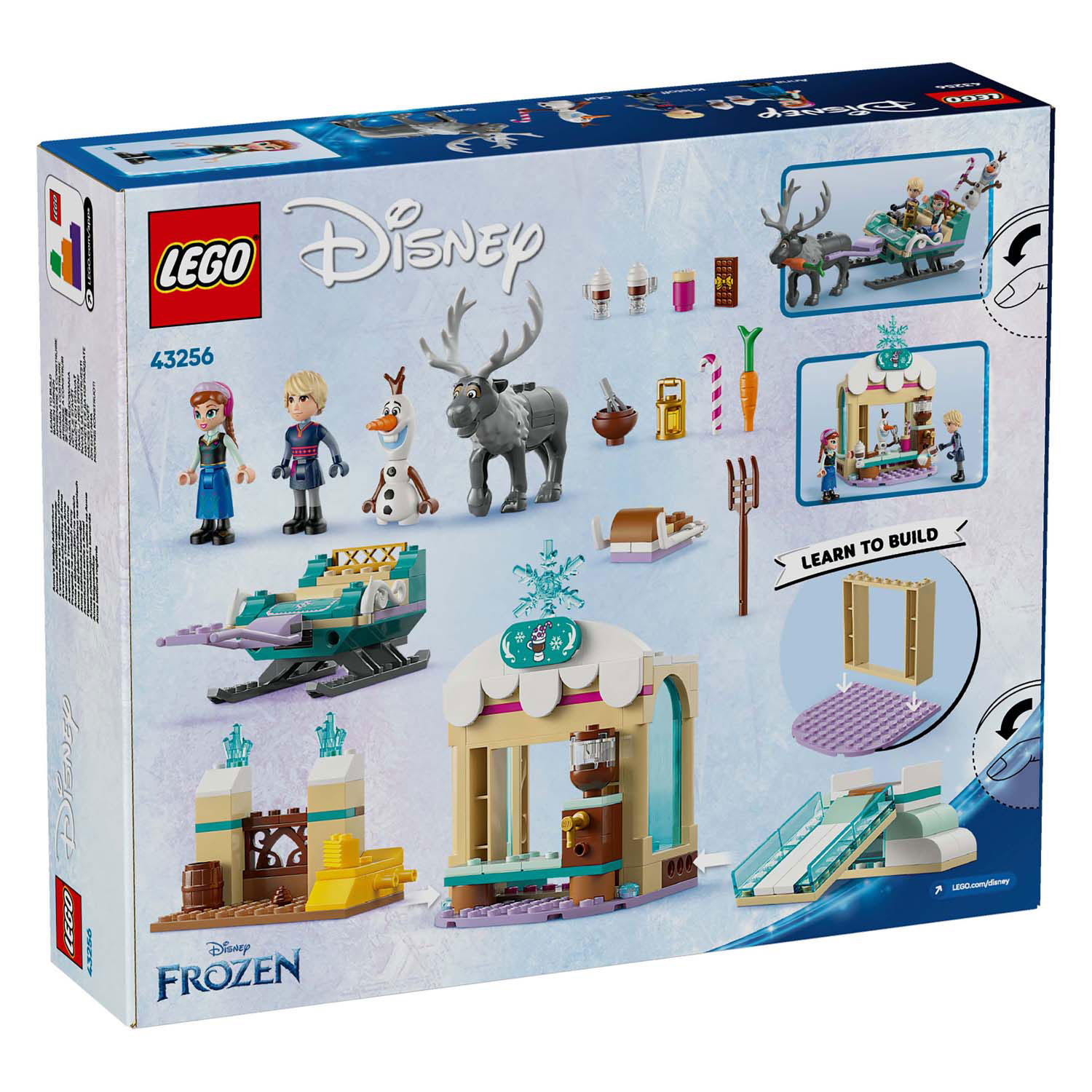 LEGO Disney Prinses 43256 Anna's Slee-Avontuur