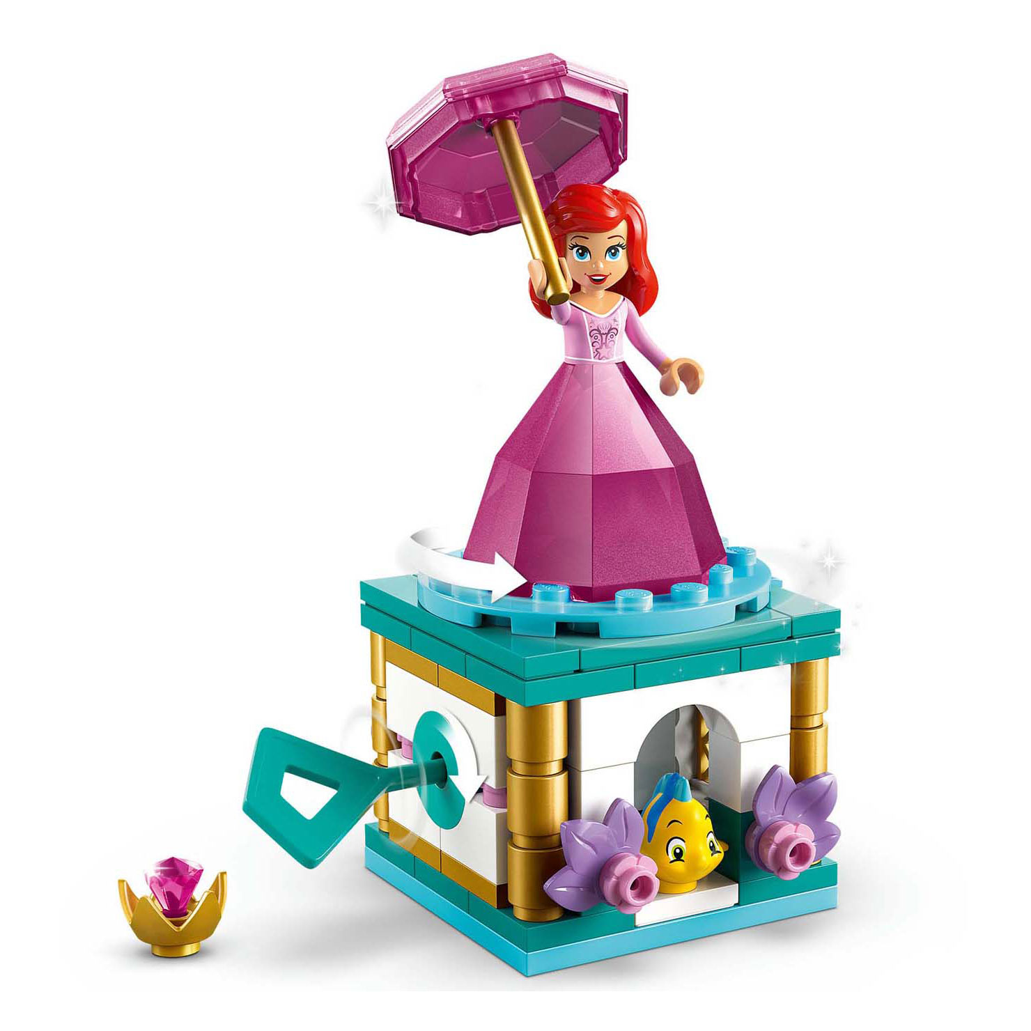 LEGO Disney Prinses 43259 Draaiende Ariel