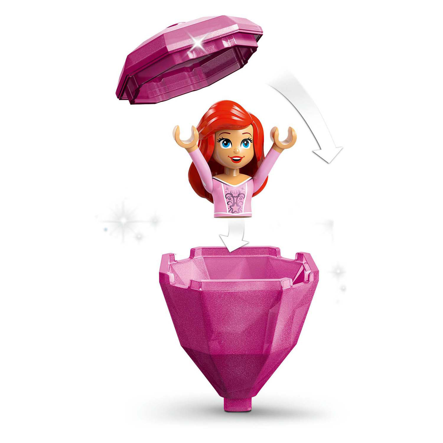 LEGO Disney Prinses 43259 Draaiende Ariel