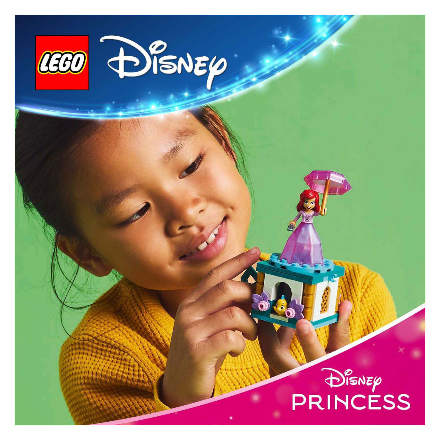 LEGO Disney Prinses 43259 Draaiende Ariel