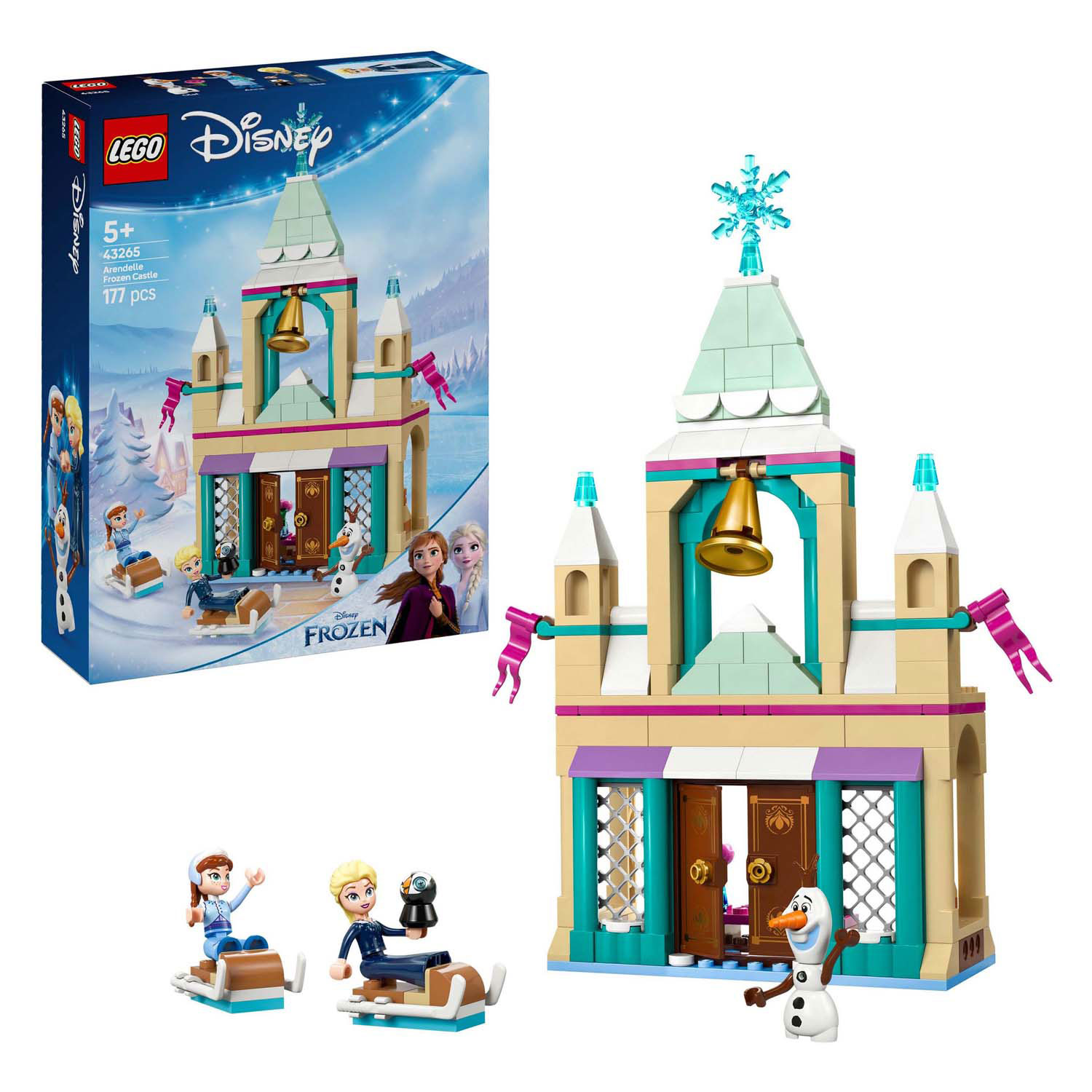 LEGO Disney Prinses 43265 Frozen Kasteel van Arendelle