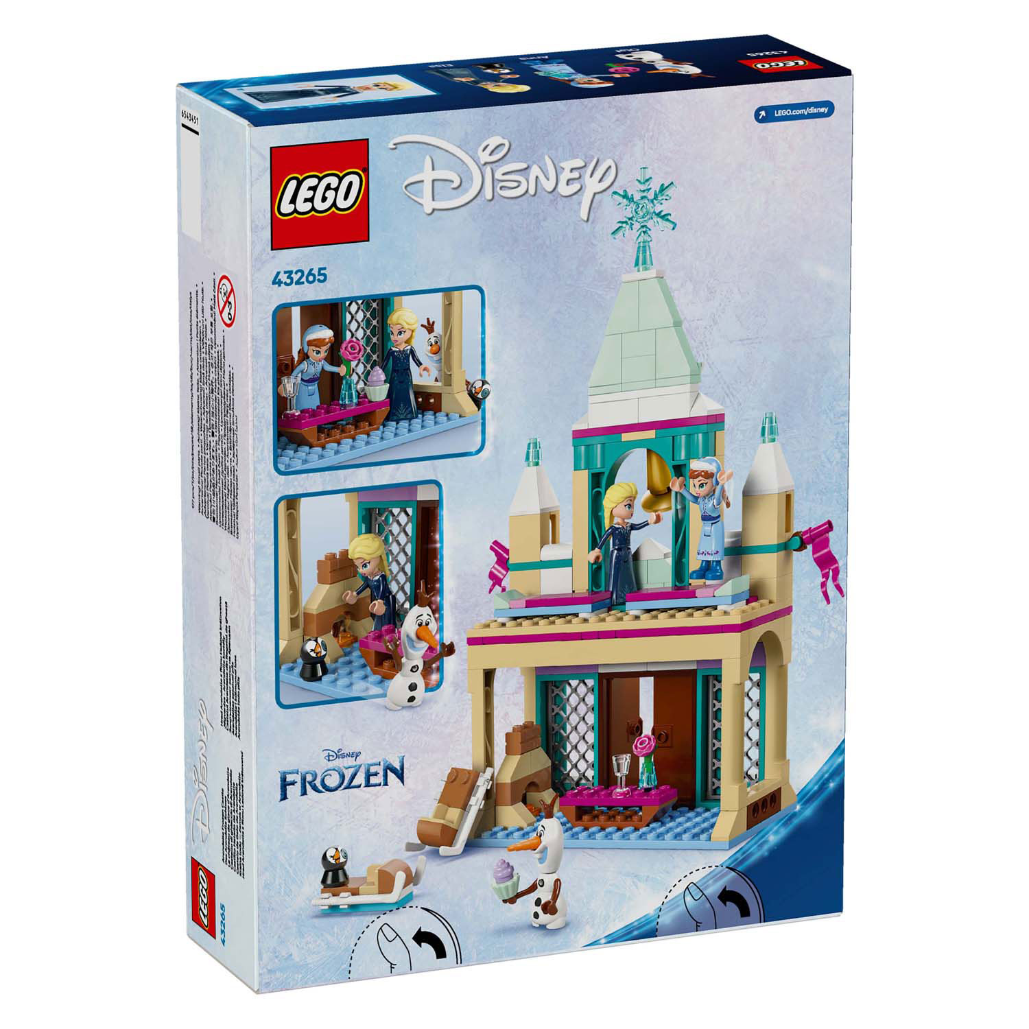 LEGO Disney Prinses 43265 Frozen Kasteel van Arendelle