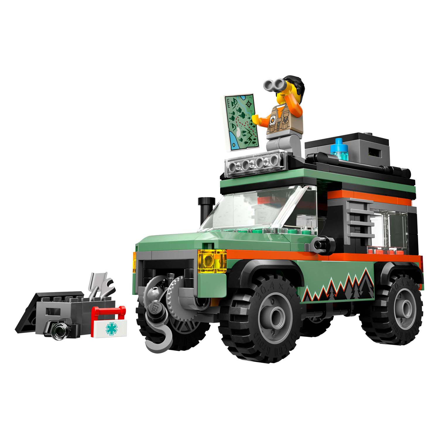 LEGO City 60447 Véhicule tout-terrain 4X4 pour la montagne