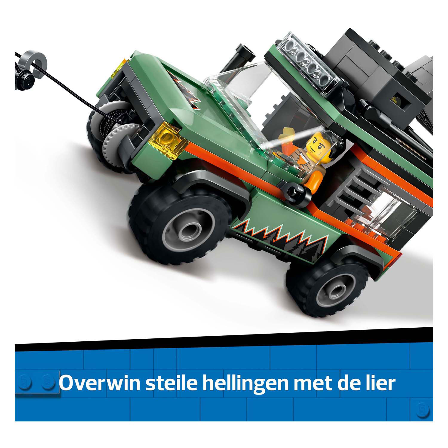 LEGO City 60447 Véhicule tout-terrain 4X4 pour la montagne