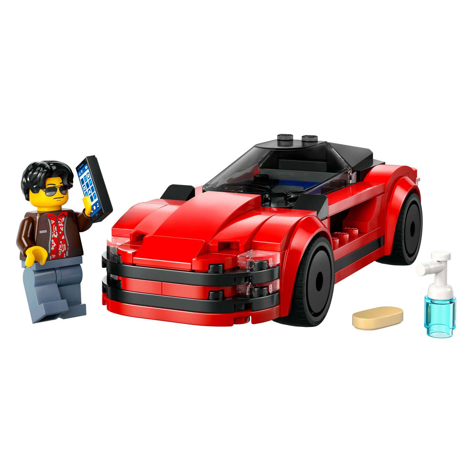 LEGO City 60448 Rode Sportwagen