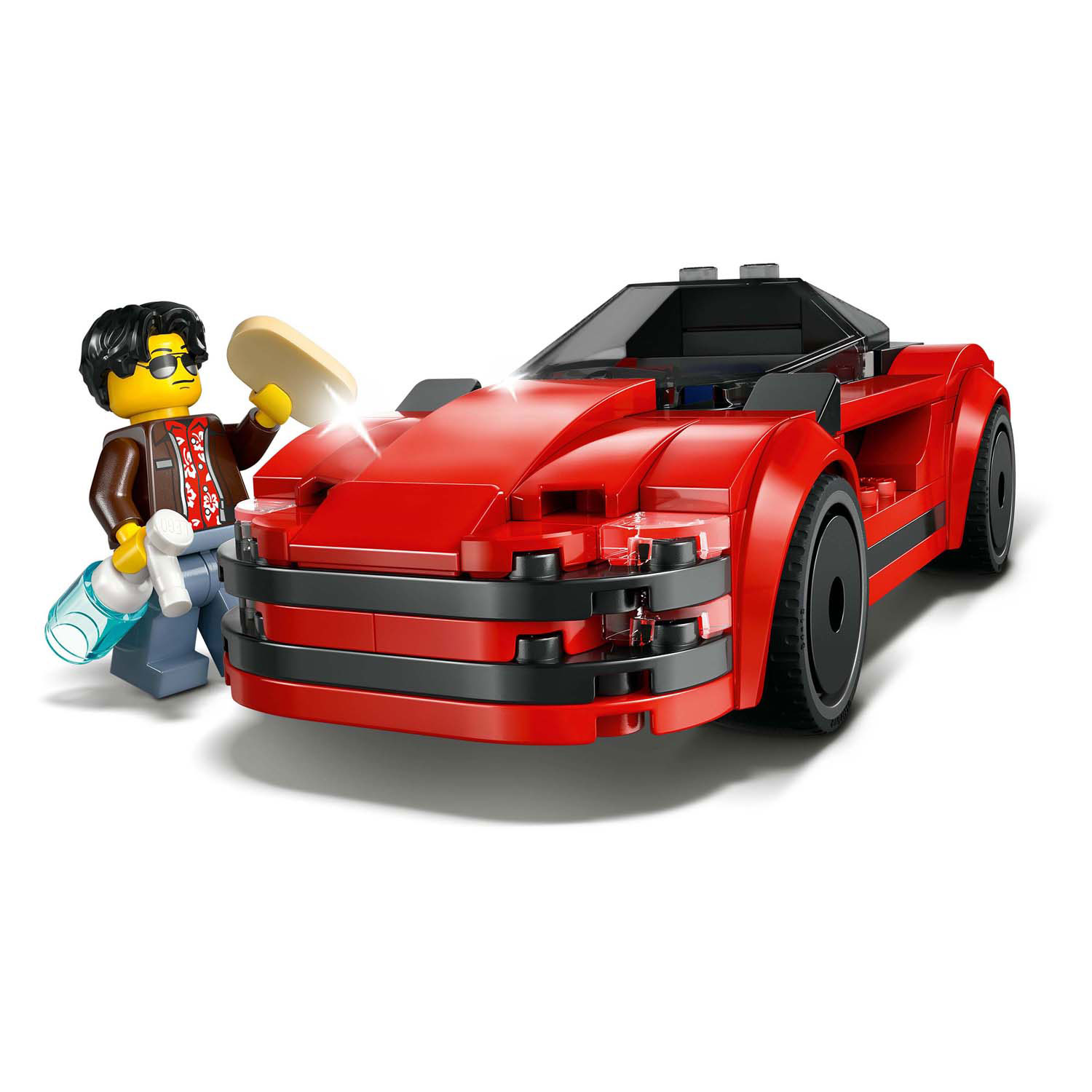 LEGO City 60448 Rode Sportwagen