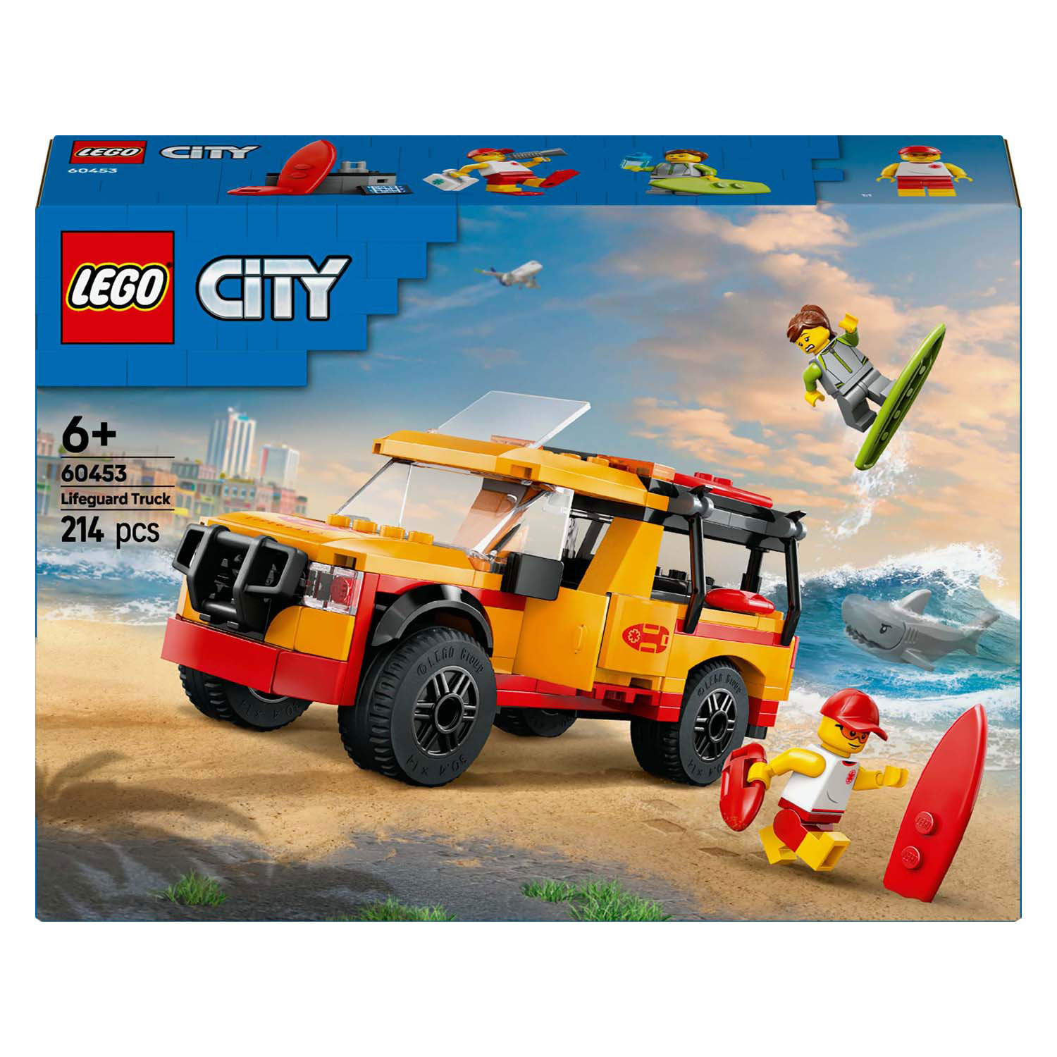 LEGO City 60453 Rettungsschwimmer-Rettungswagen