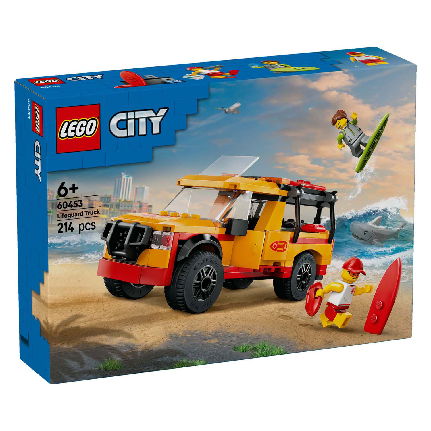 LEGO City 60453 Rettungsschwimmer-Rettungswagen