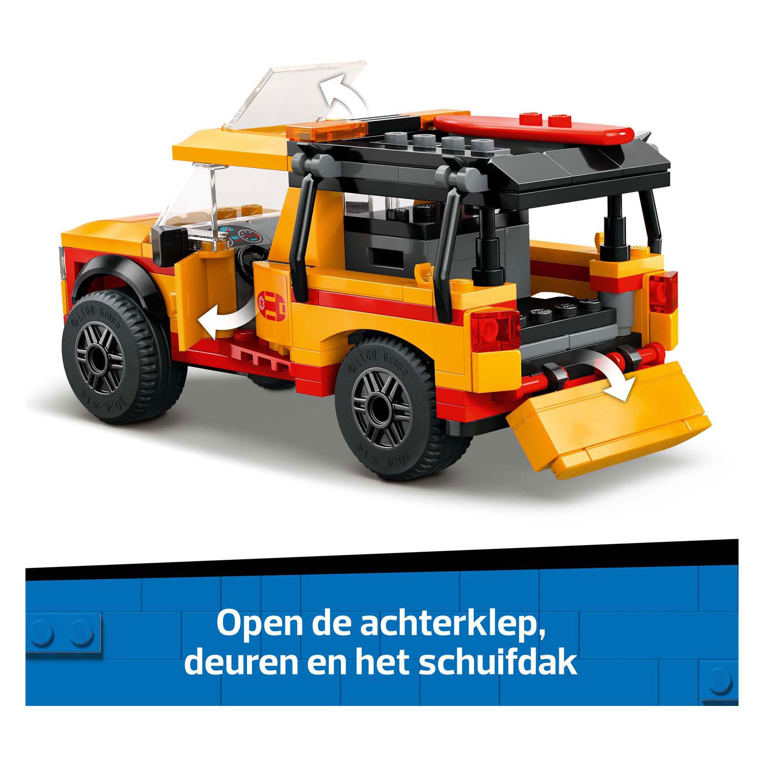 LEGO City 60453 Rettungsschwimmer-Rettungswagen