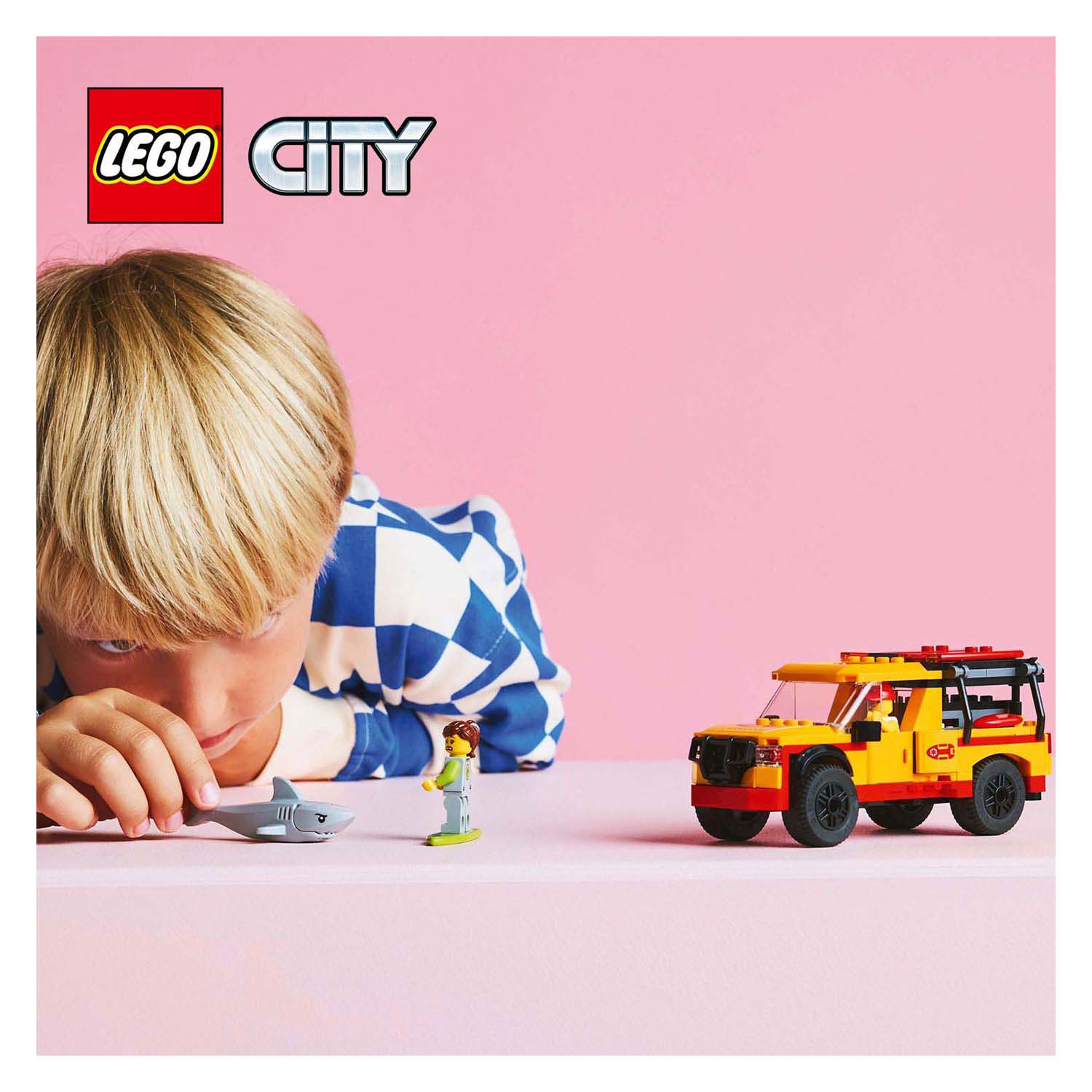 LEGO City 60453 Rettungsschwimmer-Rettungswagen