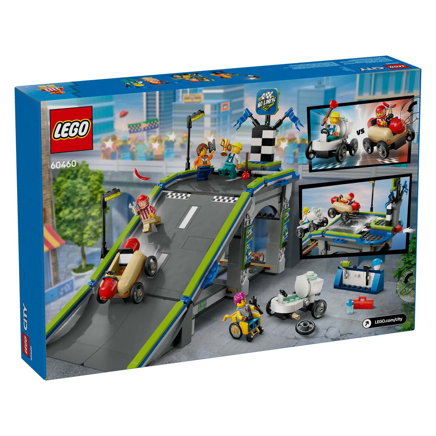 LEGO City 60460 Rampe rapide pour voitures de course