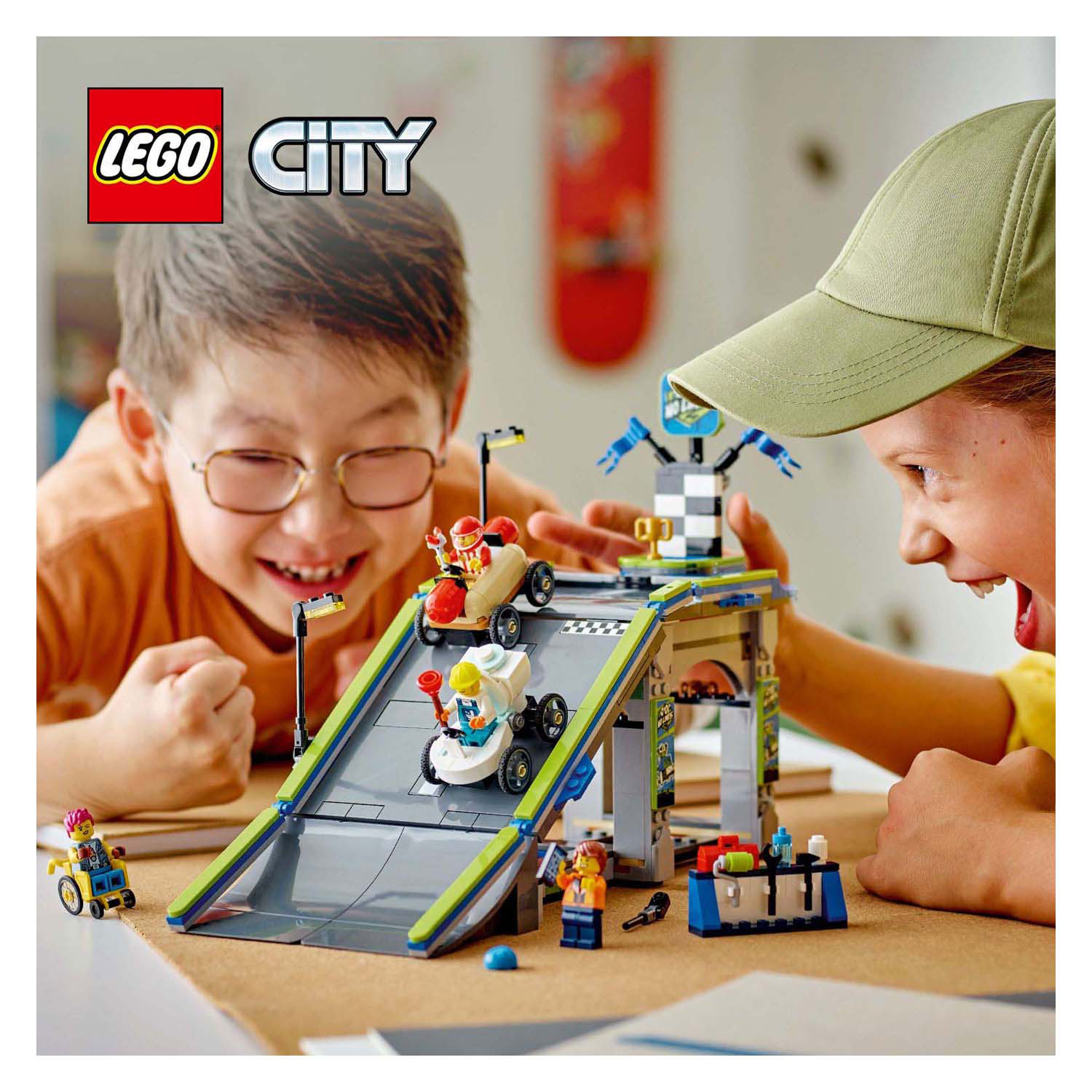 LEGO City 60460 Rampe rapide pour voitures de course