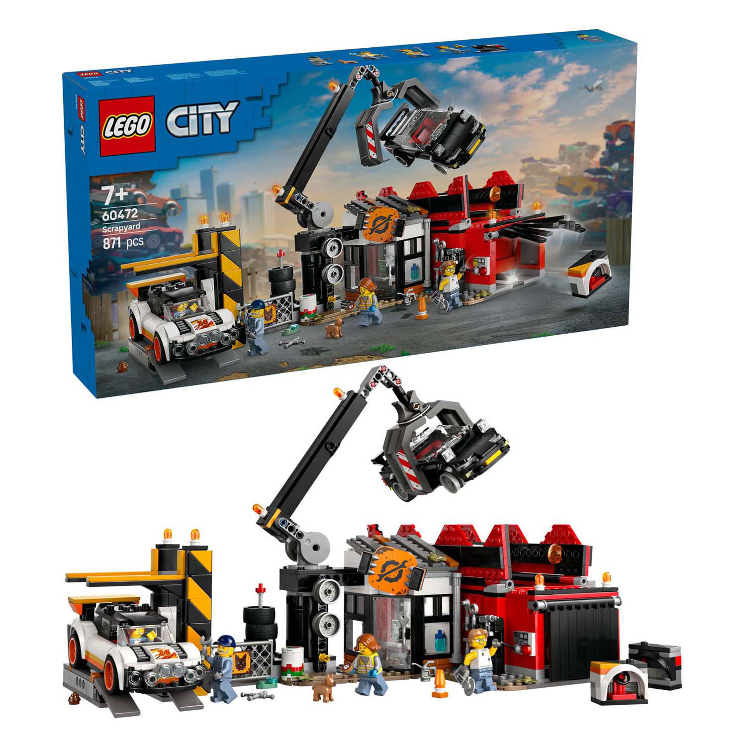 LEGO City 60472 Casse avec des voitures