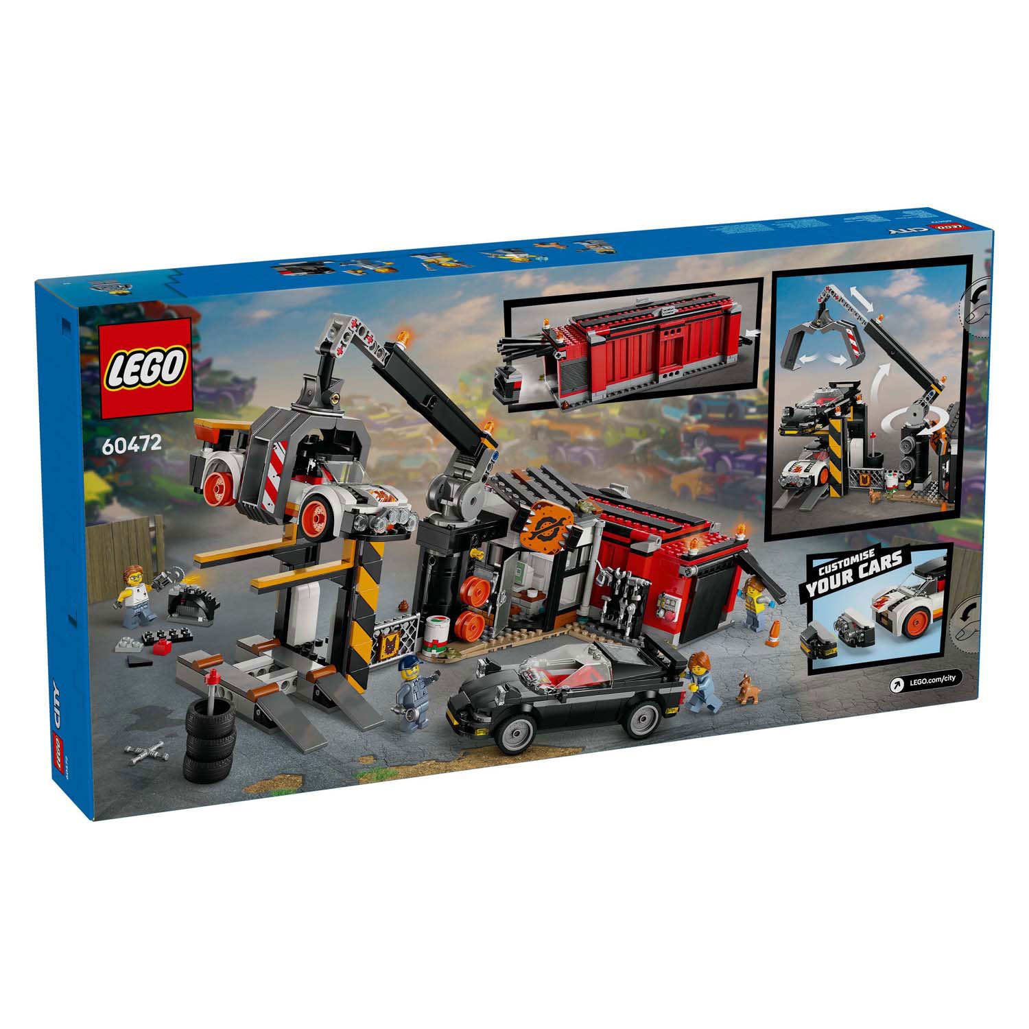 LEGO City 60472 Casse avec des voitures