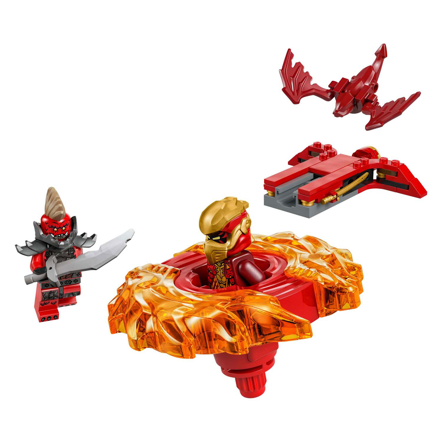 LEGO Ninjago 71823 La fileuse du dragon Spinjitzu de Kai