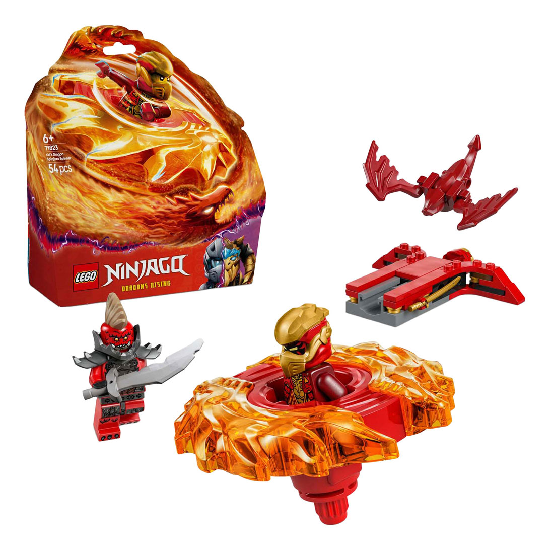 LEGO Ninjago 71823 La fileuse du dragon Spinjitzu de Kai