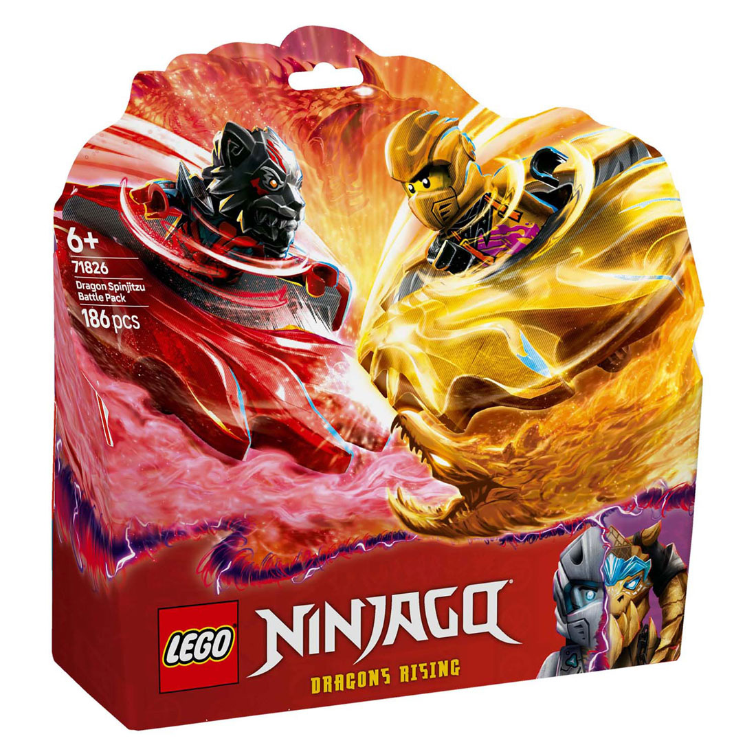 LEGO Ninjago 71826 Pack de combat du dragon Spinjitzu