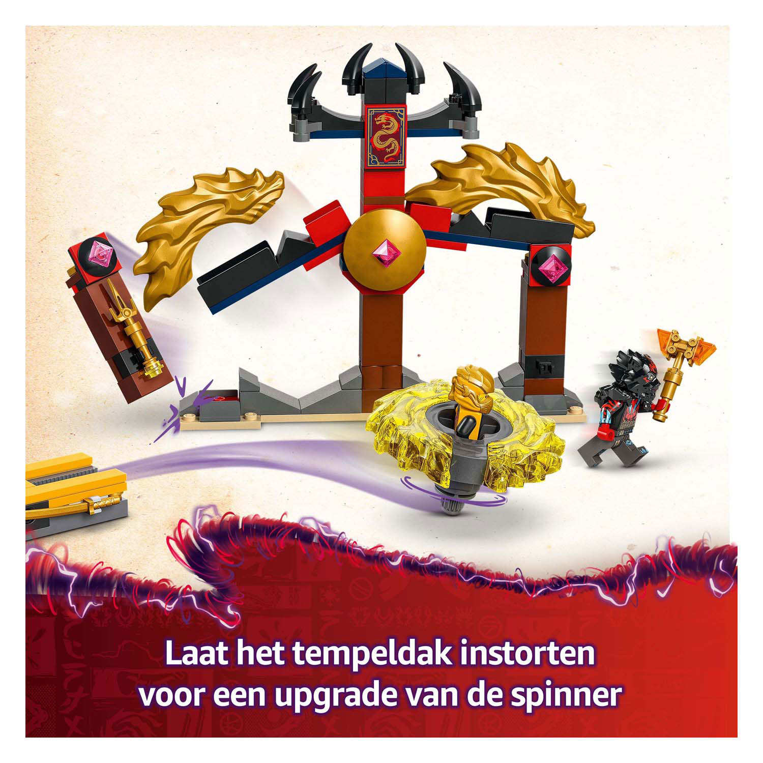 LEGO Ninjago 71826 Pack de combat du dragon Spinjitzu