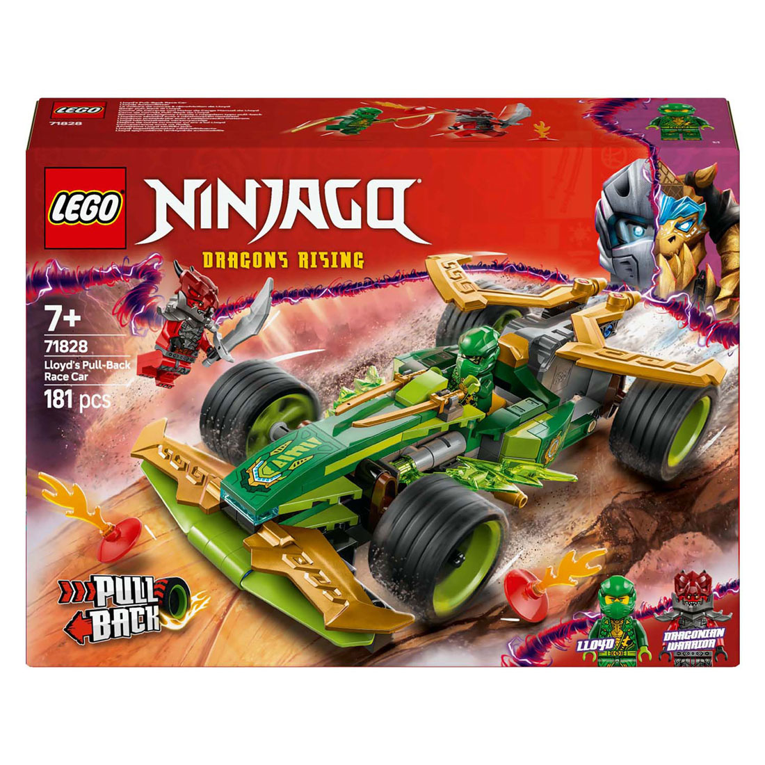 LEGO Ninjago 71828 Lloyds Pull-Back-Rennwagen