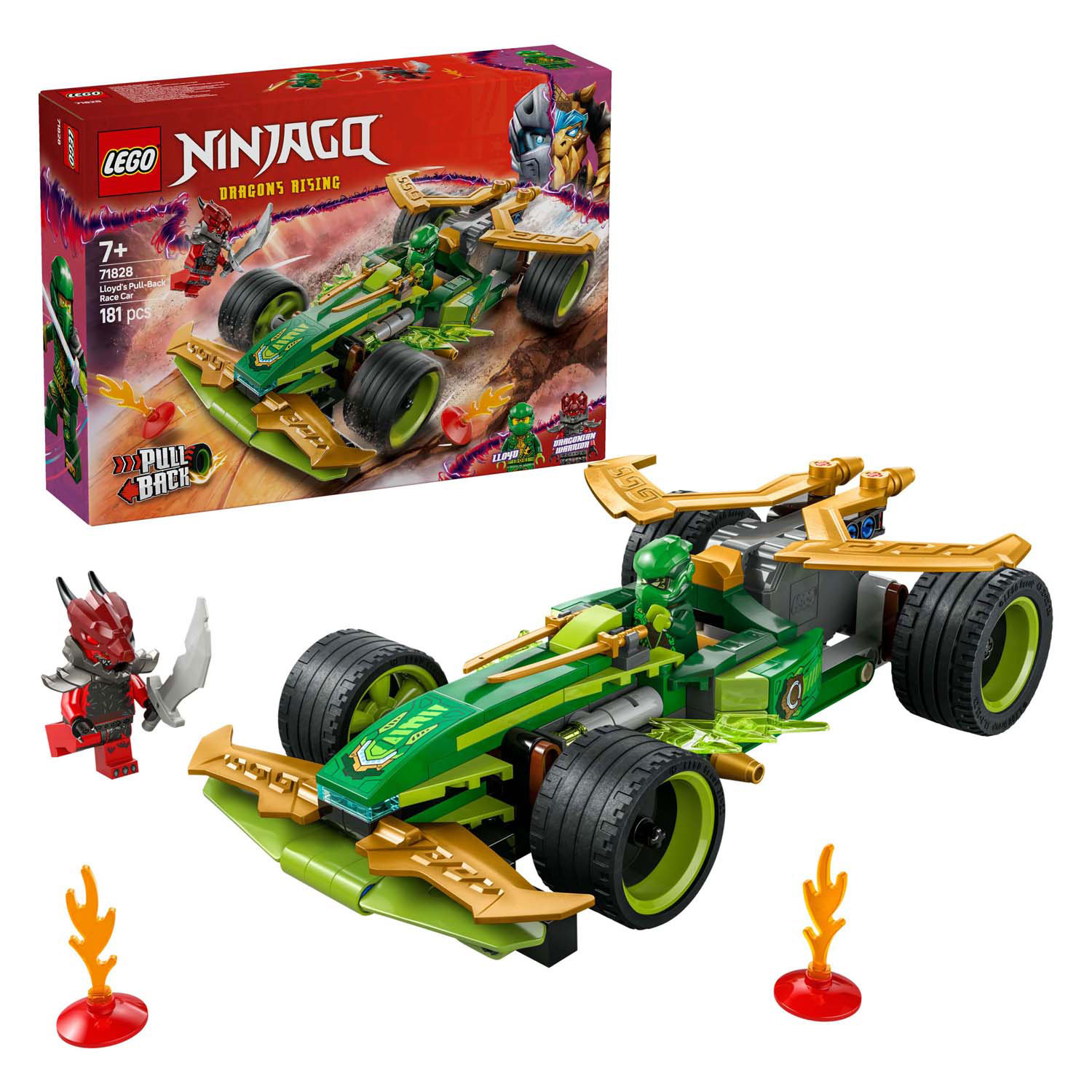 LEGO Ninjago 71828 Lloyds Pull-Back-Rennwagen