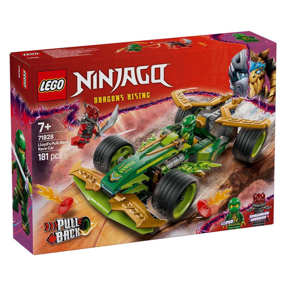 LEGO Ninjago 71828 Lloyds Pull-Back-Rennwagen