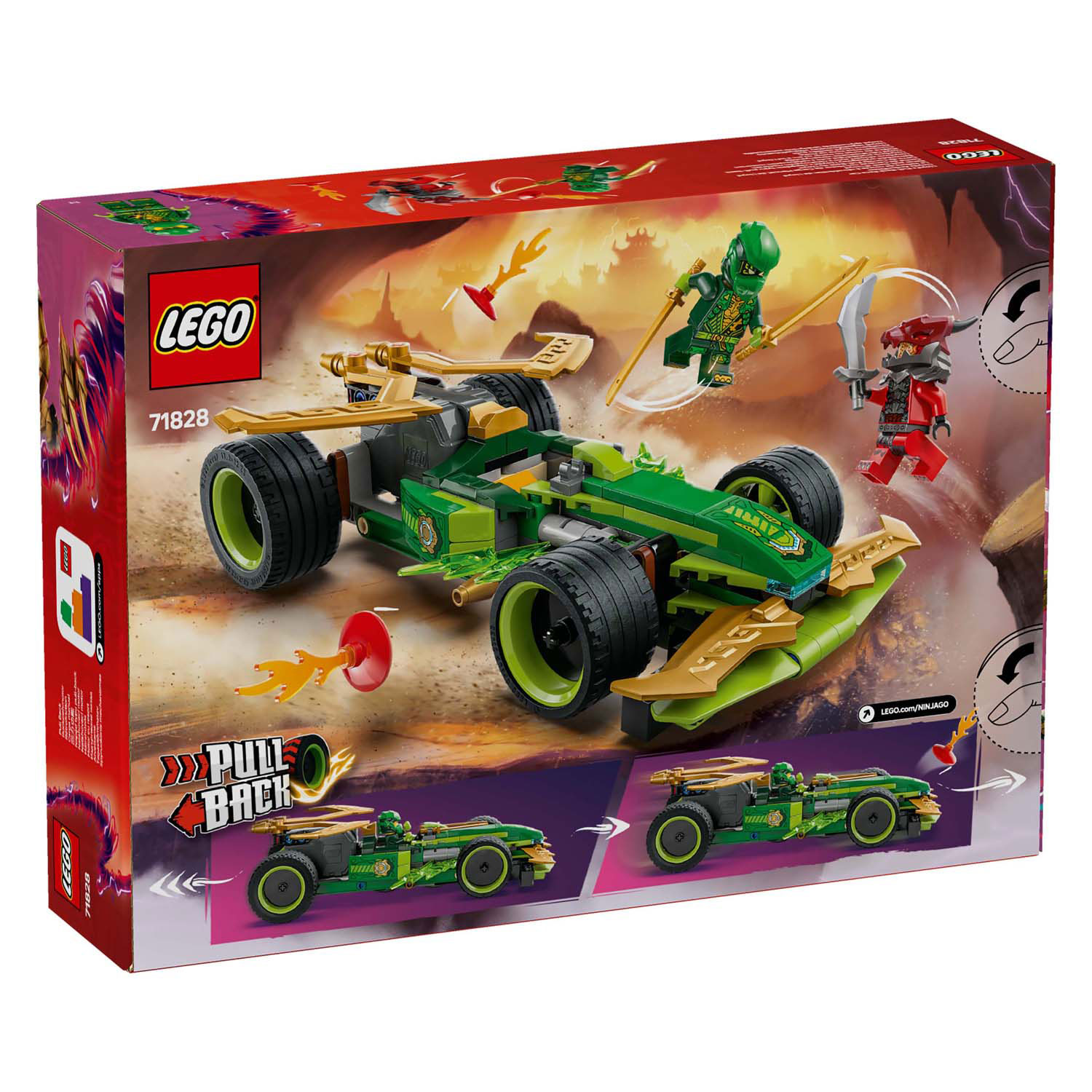 LEGO Ninjago 71828 Lloyds Pull-Back-Rennwagen