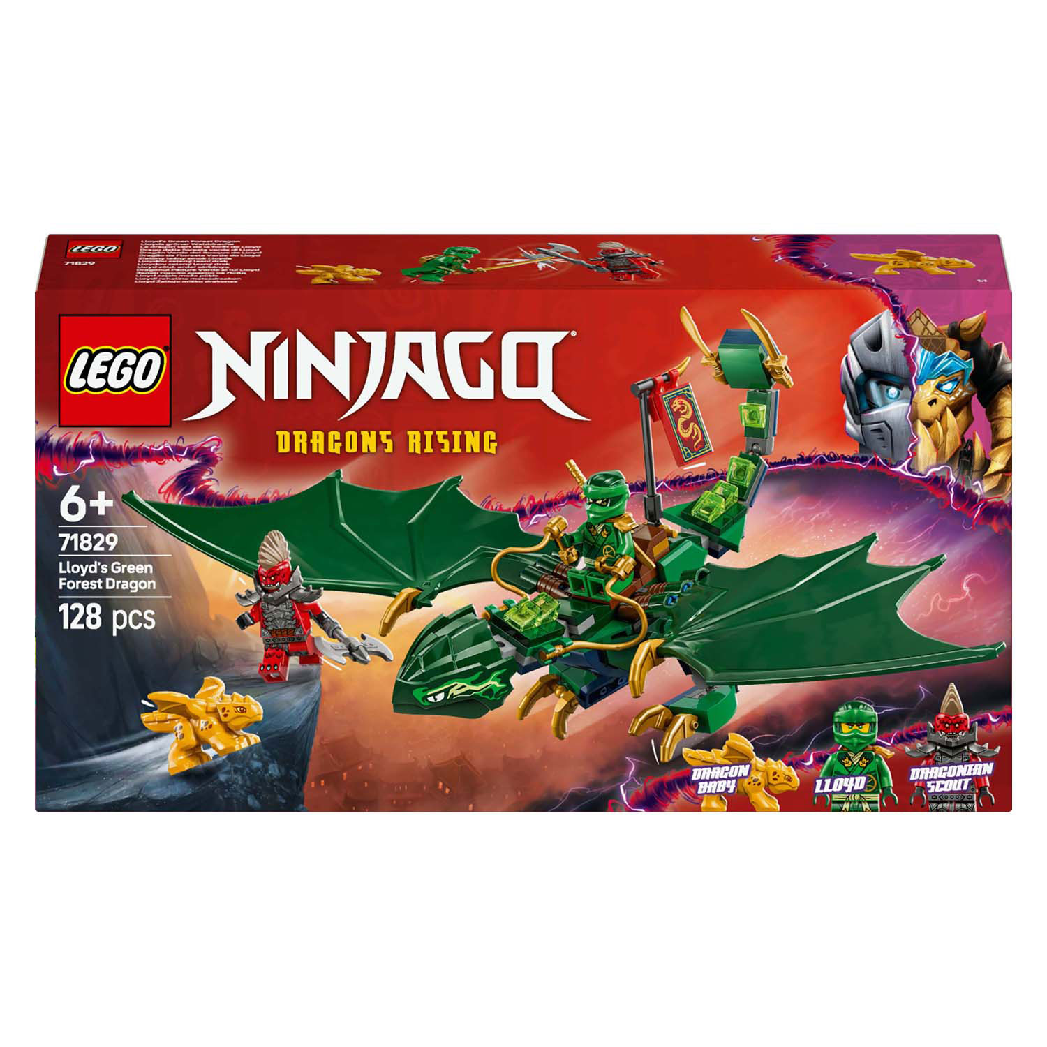 LEGO Ninjago 71829 Lloyds grüner Walddrache