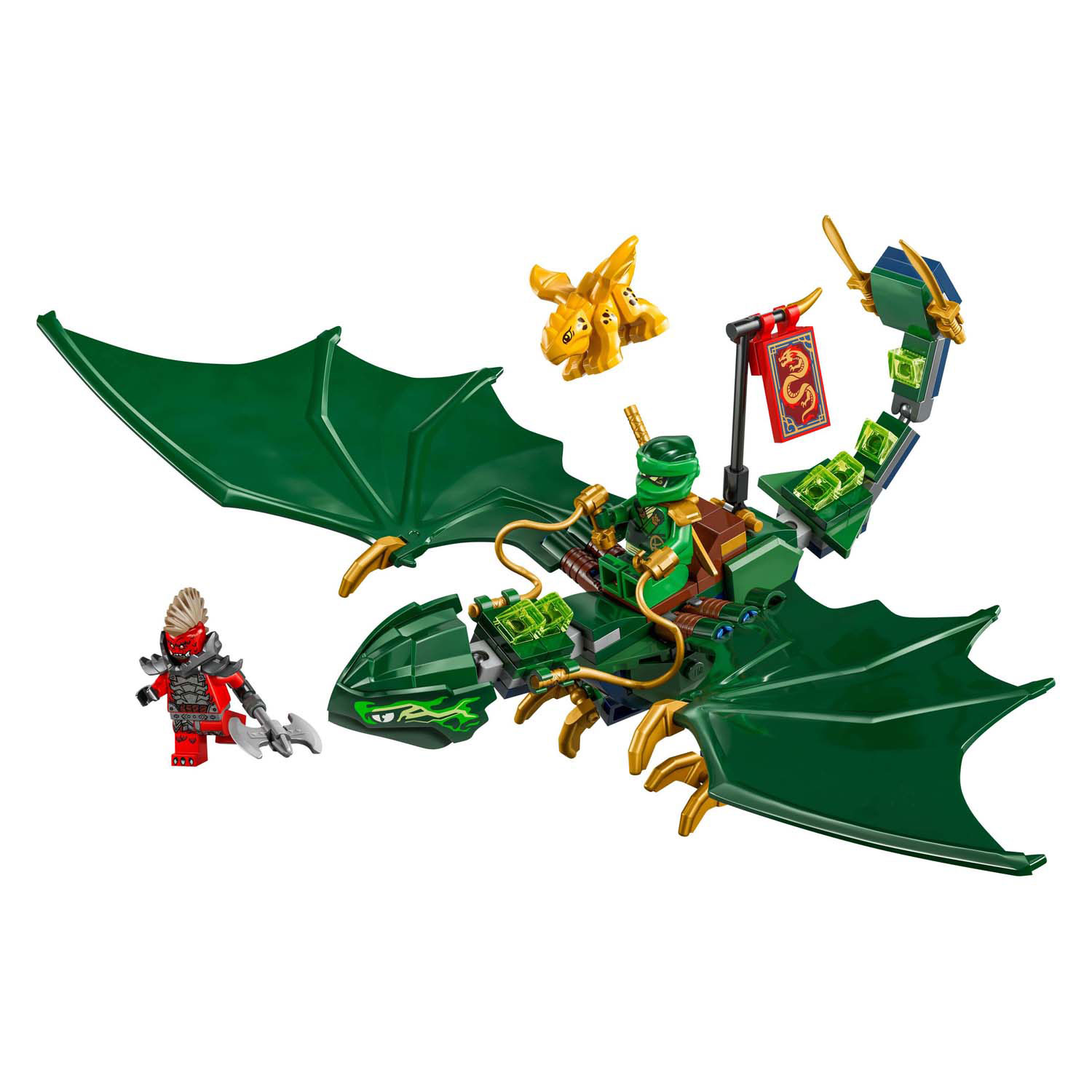 LEGO Ninjago 71829 Lloyds grüner Walddrache