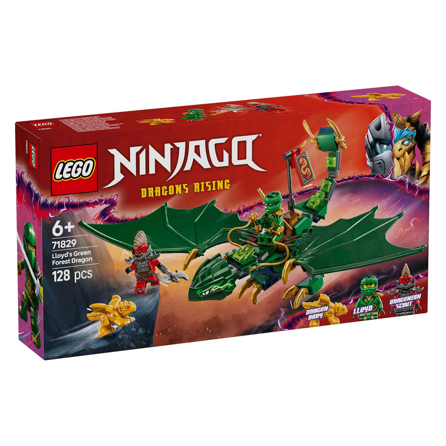 LEGO Ninjago 71829 Lloyds grüner Walddrache