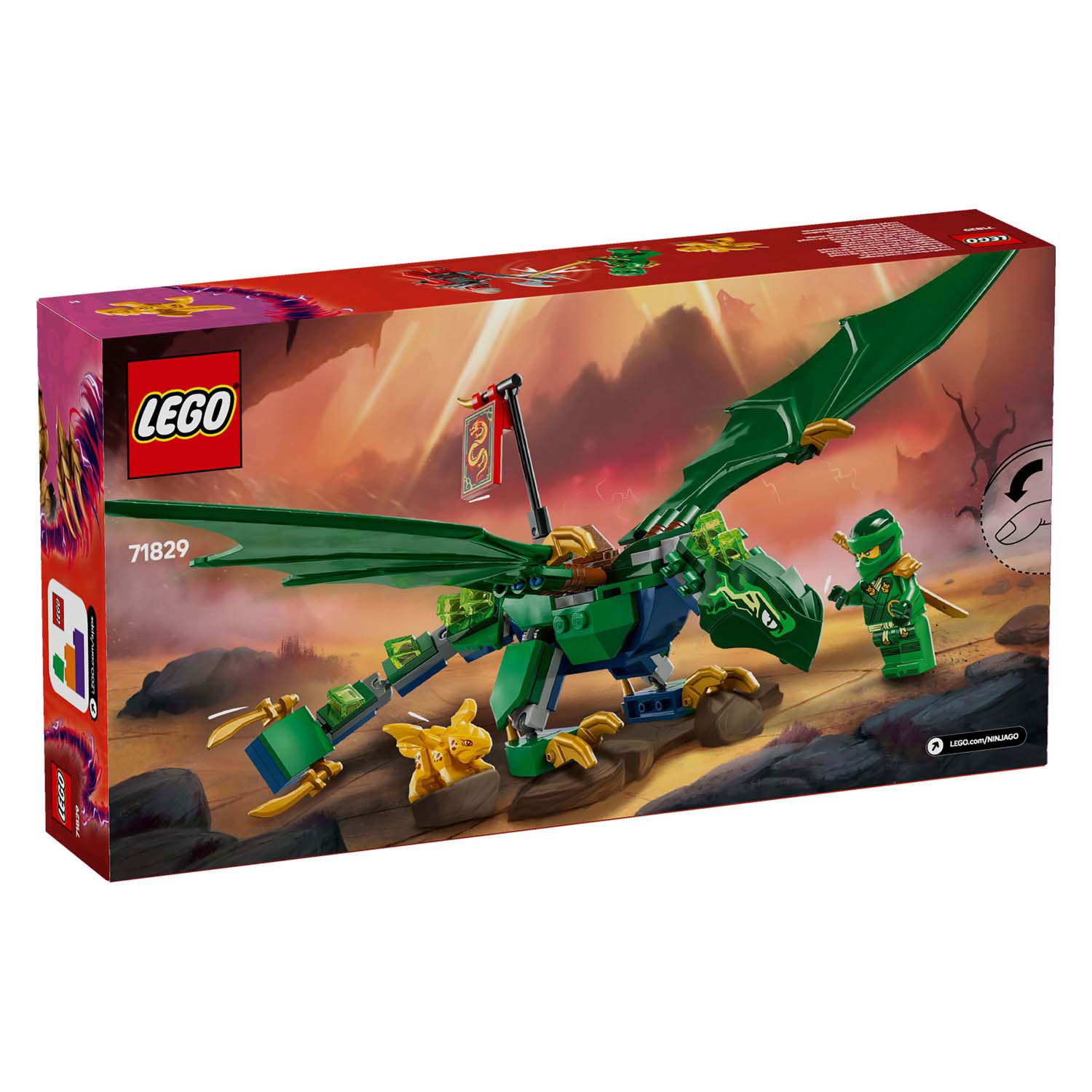 LEGO Ninjago 71829 Lloyds grüner Walddrache