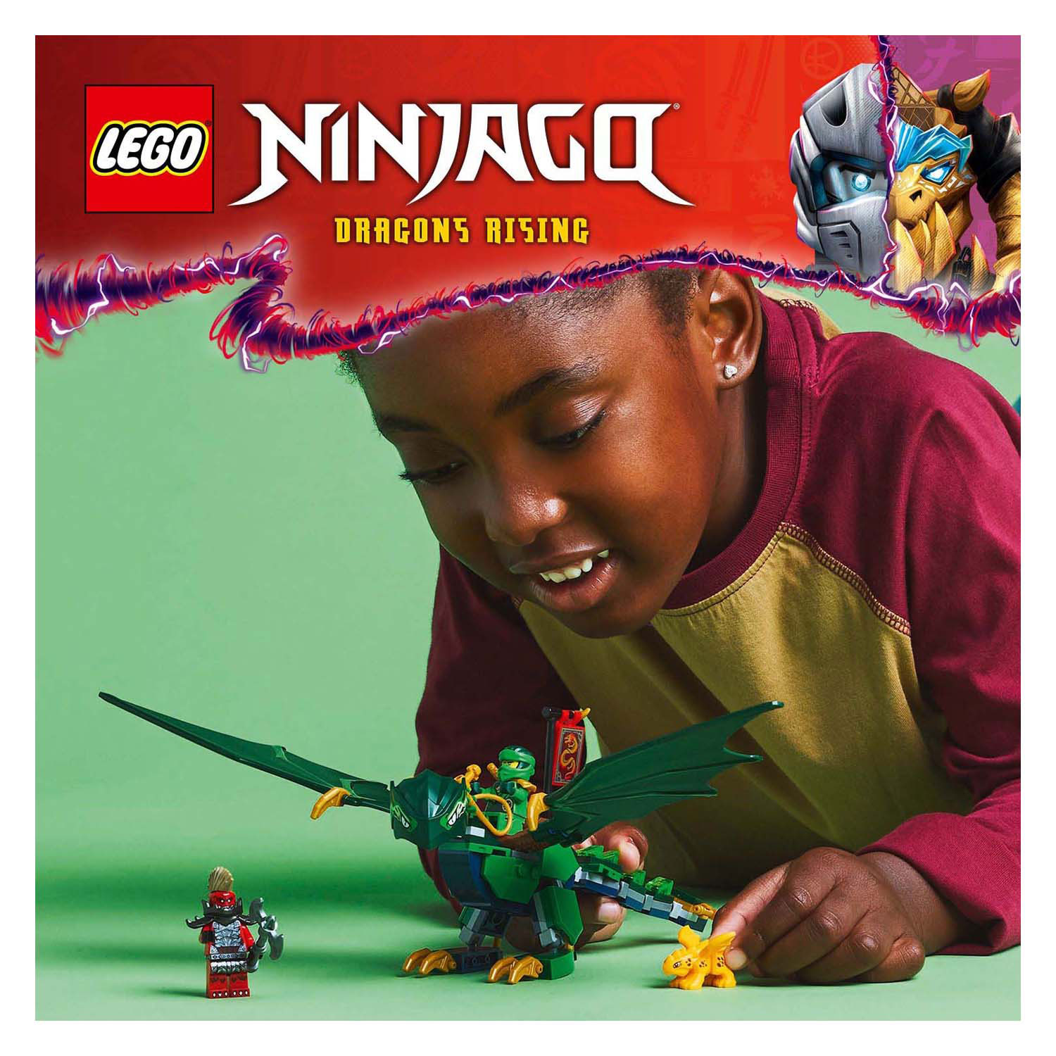 LEGO Ninjago 71829 Lloyds grüner Walddrache