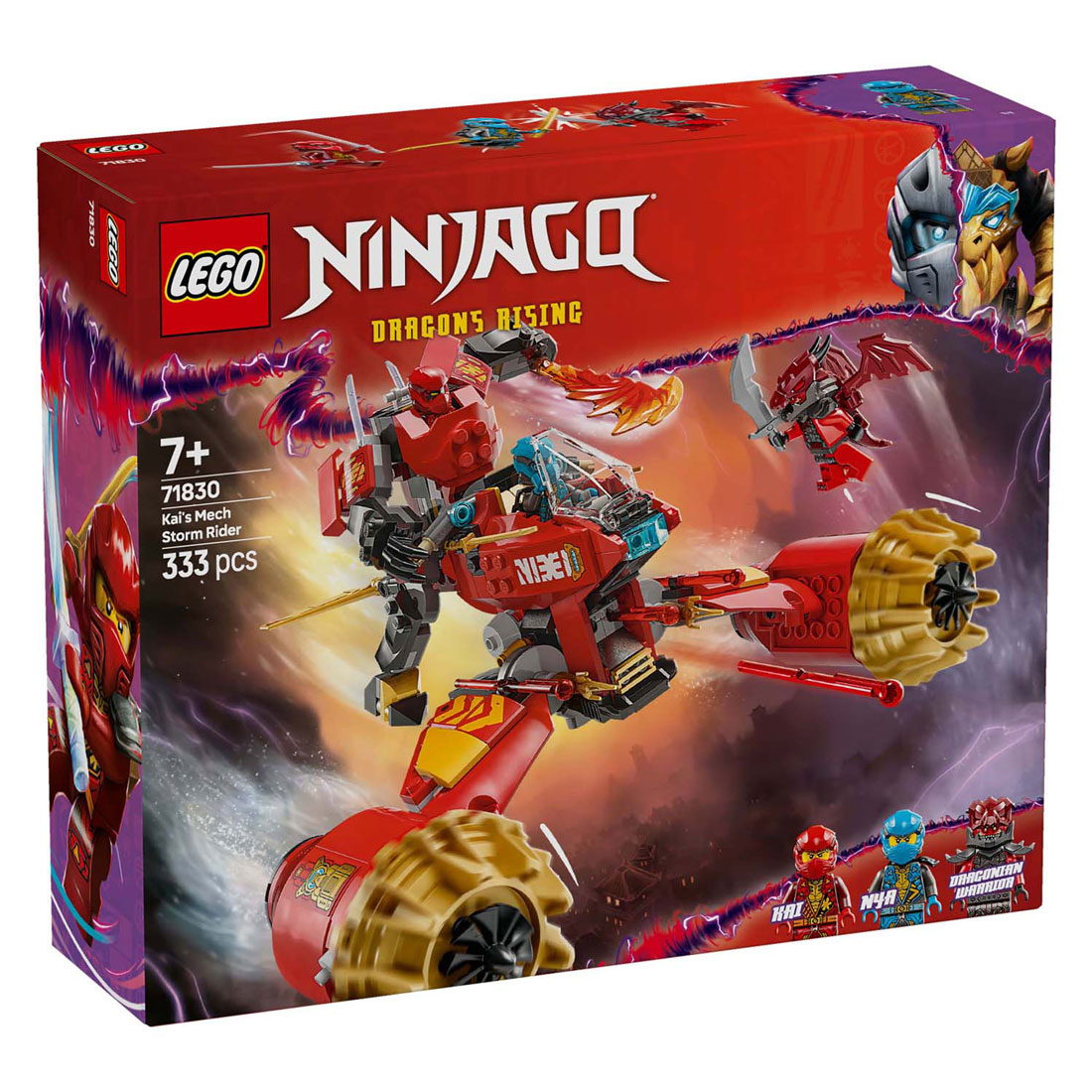 LEGO Ninjago 71830 Le véhicule Mechastorm de Kai