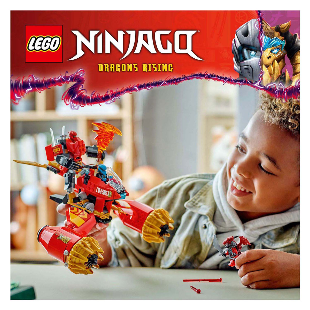 LEGO Ninjago 71830 Le véhicule Mechastorm de Kai