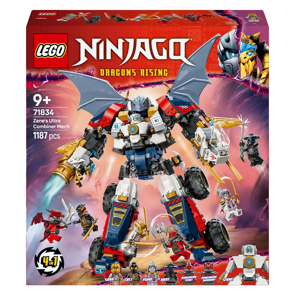 LEGO Ninjago 71834 Zanes Ultra-Combo-Mech