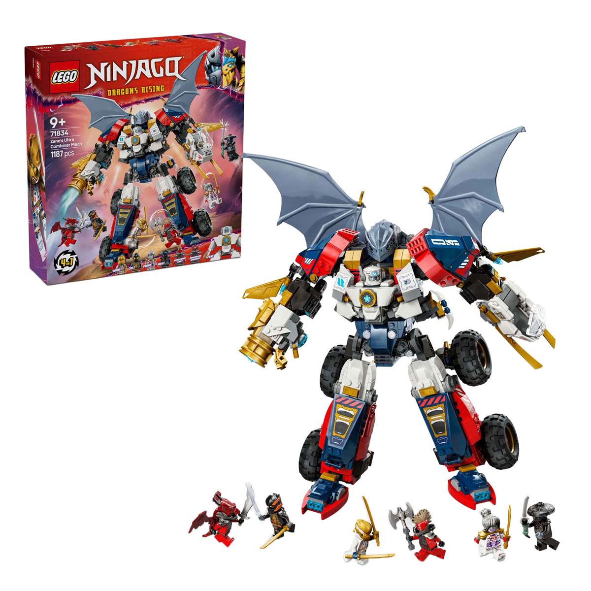 LEGO Ninjago 71834 Zanes Ultra-Combo-Mech