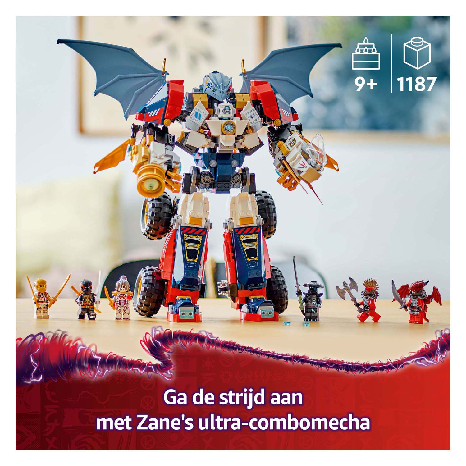 LEGO Ninjago 71834 Zanes Ultra-Combo-Mech