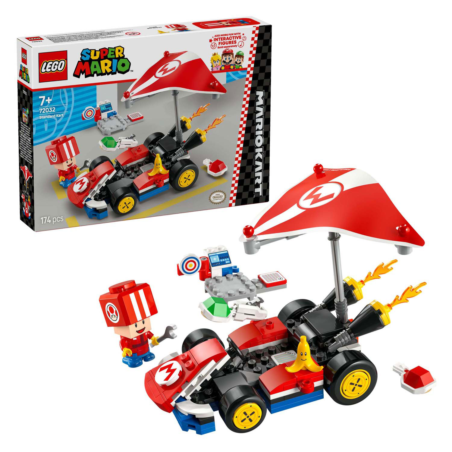 LEGO Super Mario 72032 Mario Kart Standaardkart