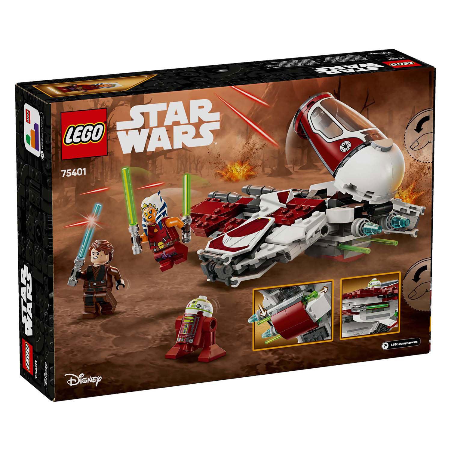 LEGO Star Wars 75401 Ahsoka's Jedi Interceptor