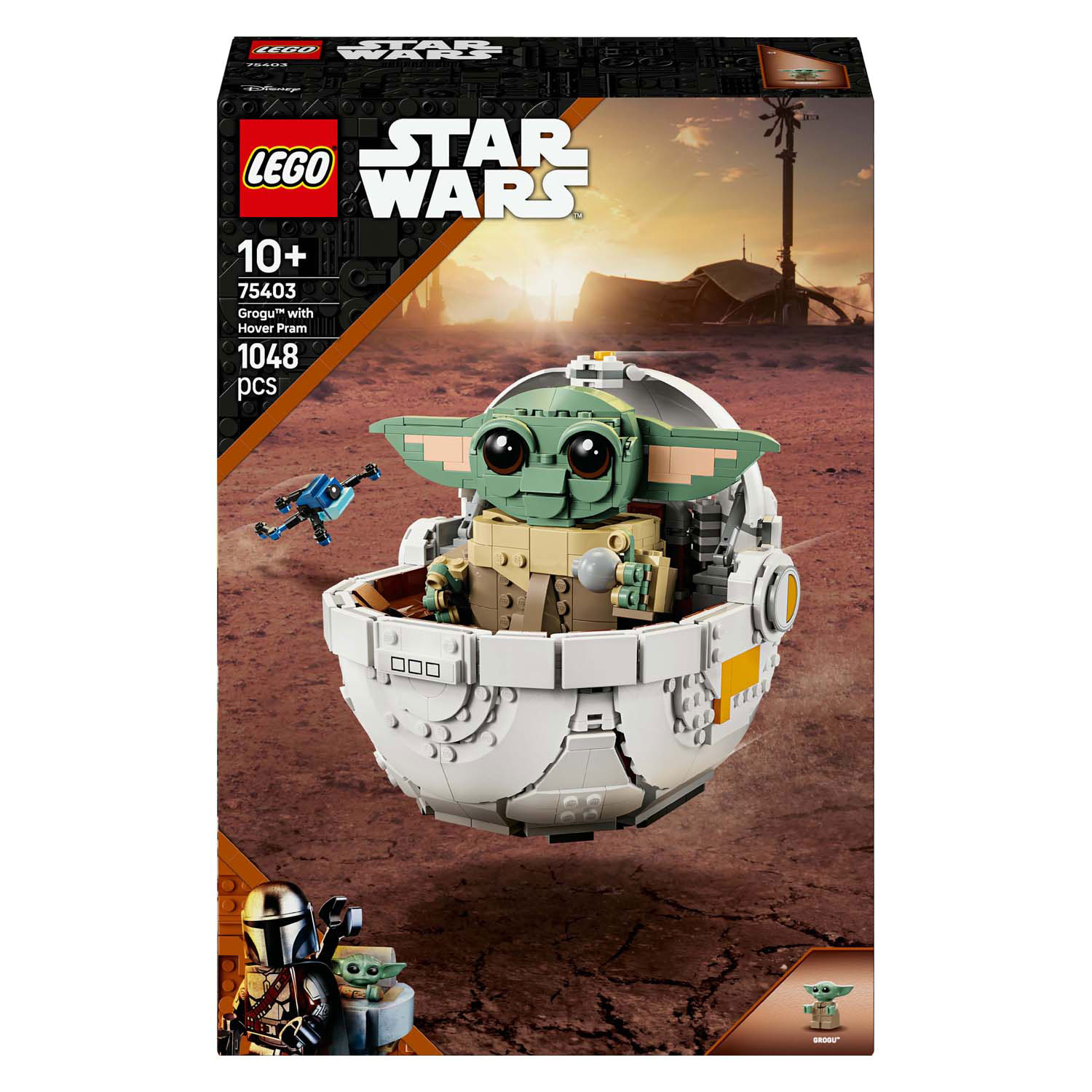 LEGO Star Wars 75403 Grogu met Zweefkinderwagen