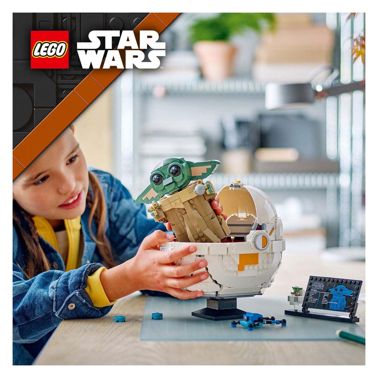 LEGO Star Wars 75403 Grogu met Zweefkinderwagen