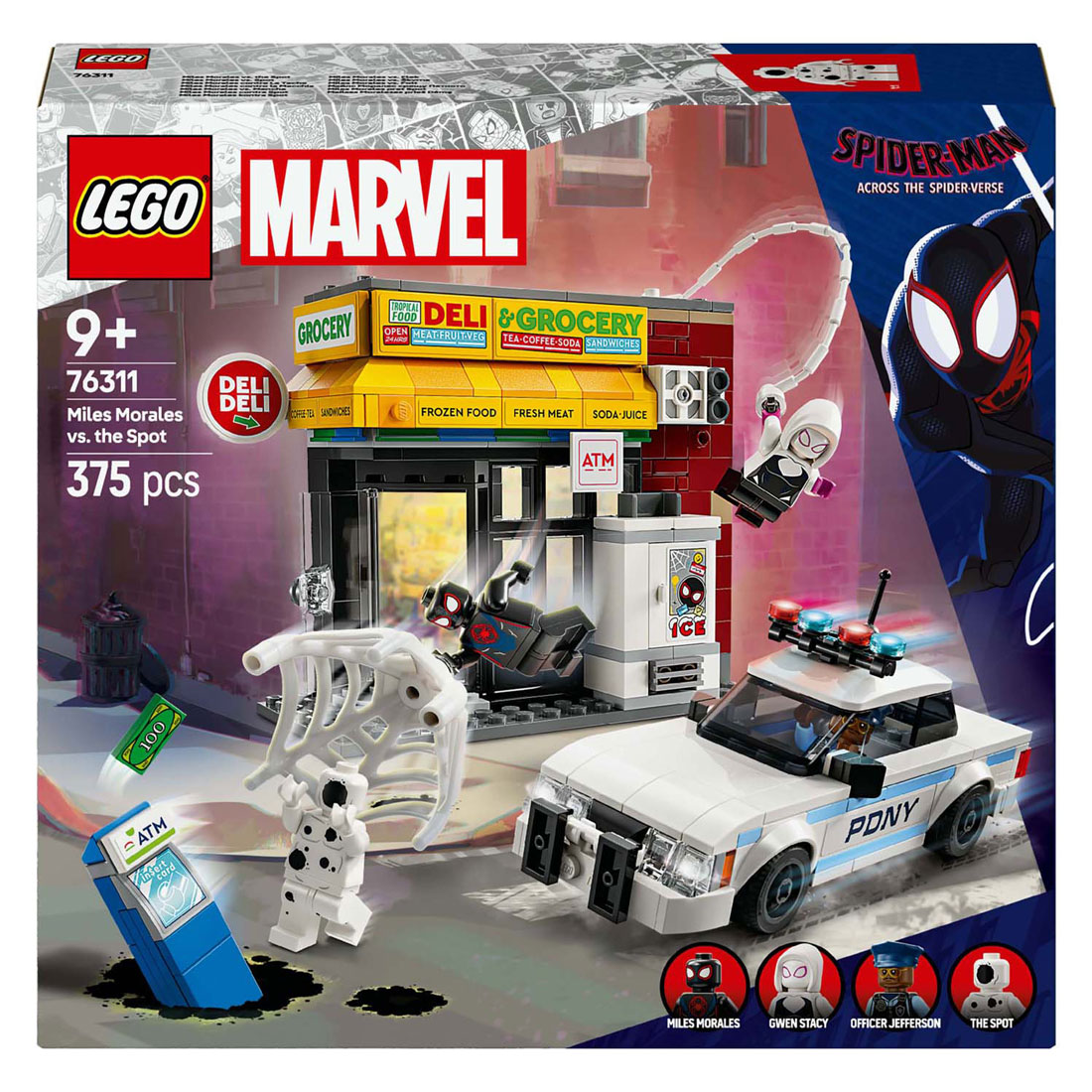 LEGO Super Heroes 76311 Spider-Verse: Miles Morales Vs. De Spot