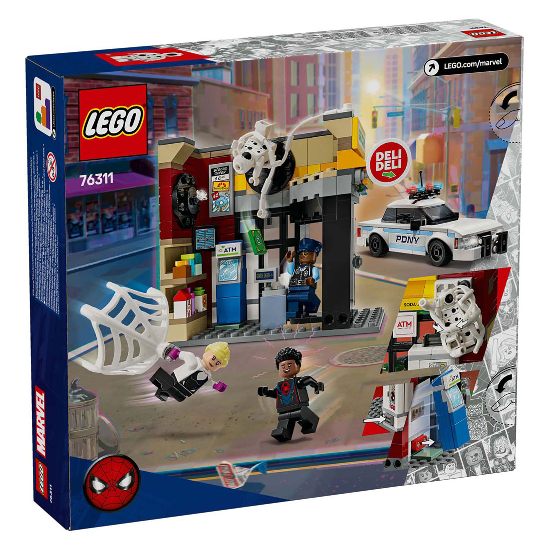 LEGO Super Heroes 76311 Spider-Verse: Miles Morales Vs. De Spot