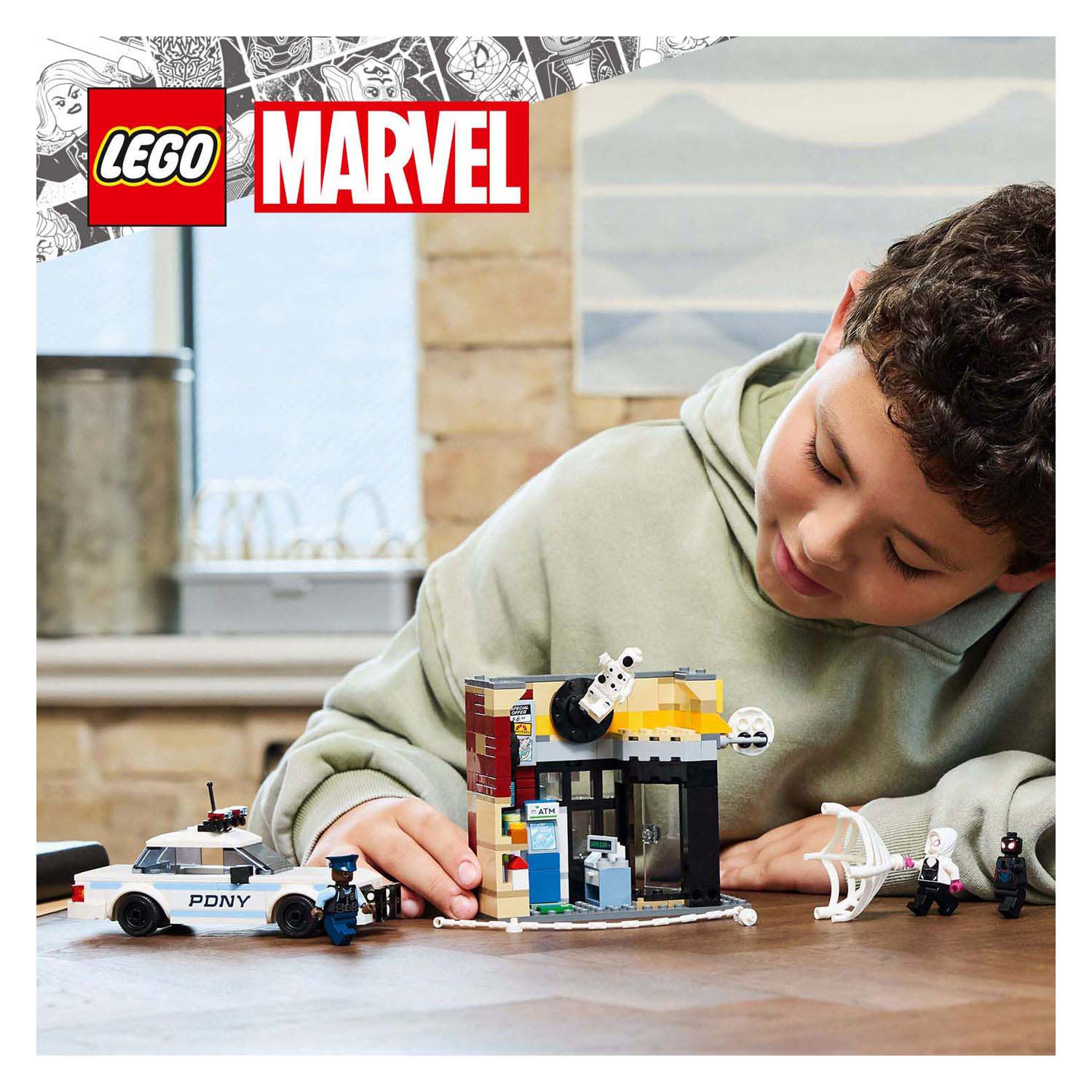 LEGO Super Heroes 76311 Spider-Verse: Miles Morales Vs. De Spot