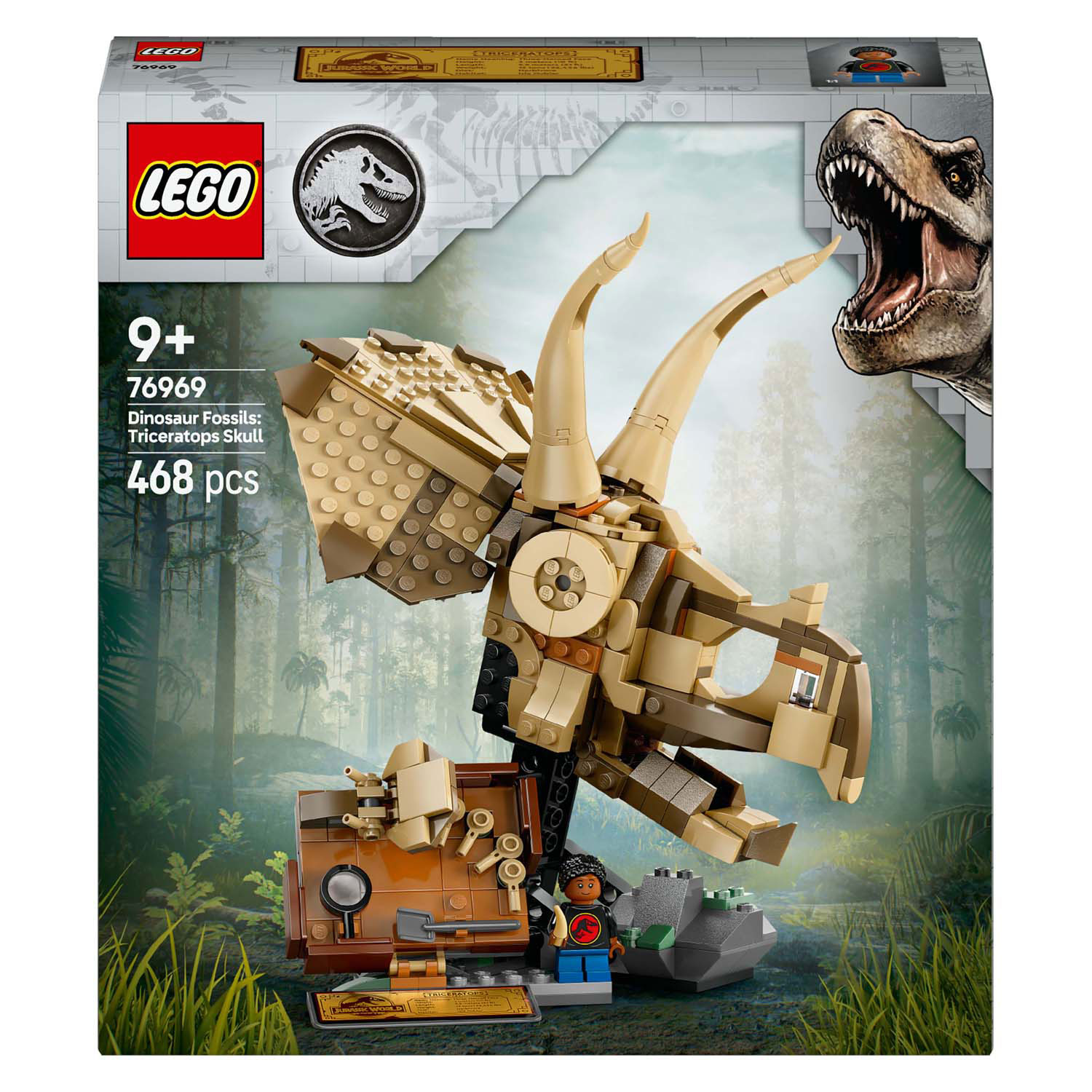 LEGO Jurassic World 76969 Dinosaurusfossielen: Triceratops Schedel