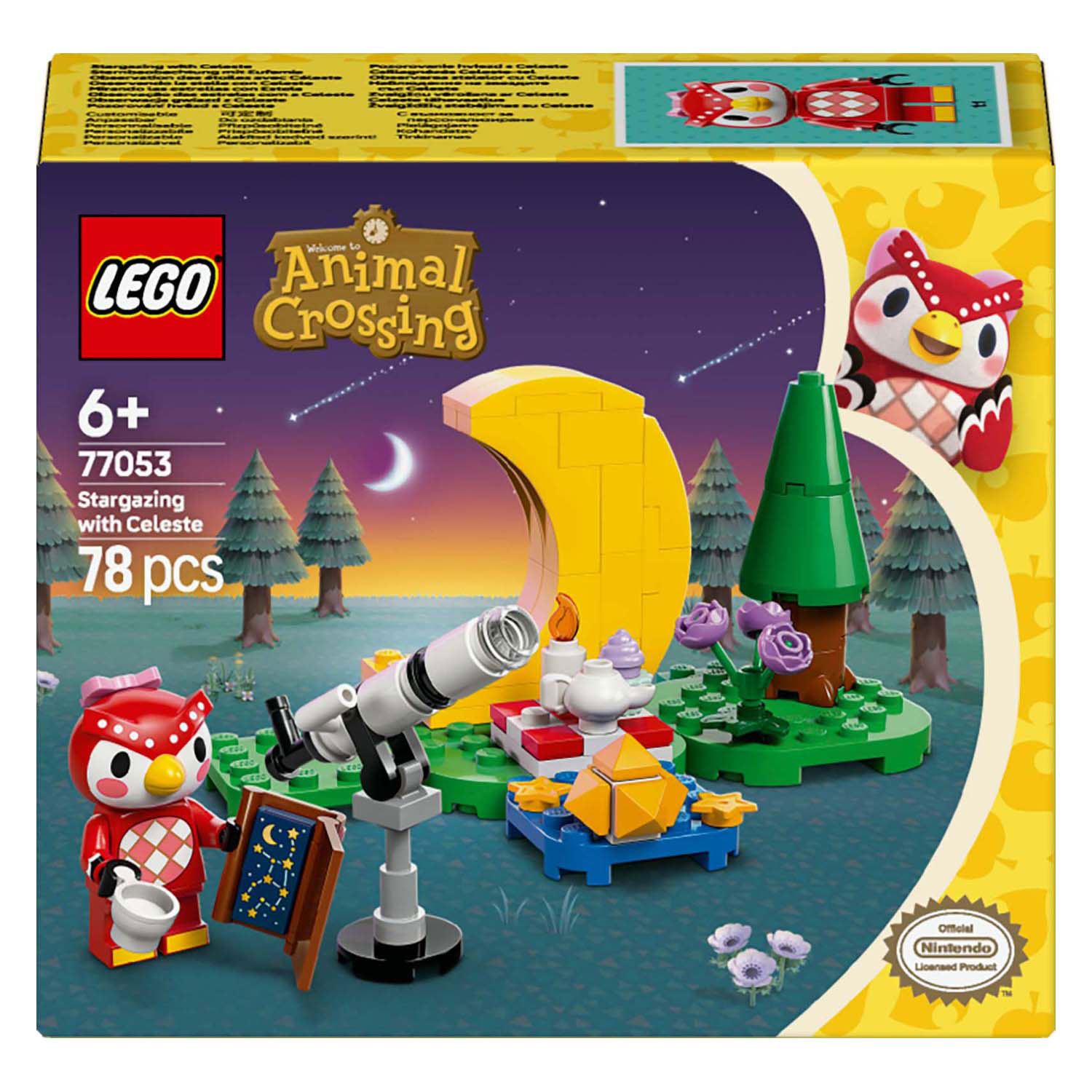 LEGO Animal Crossing 77053 Sterrenkijken met Celeste